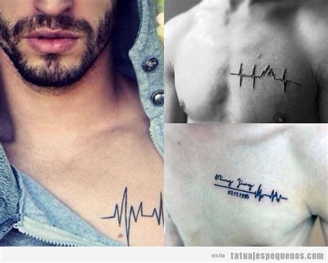 tatuajes pecho hombre pequeos|Tatuajes Pequeños para Hombres en el Pecho con Significado